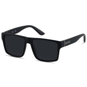 oversized square black sunglasses